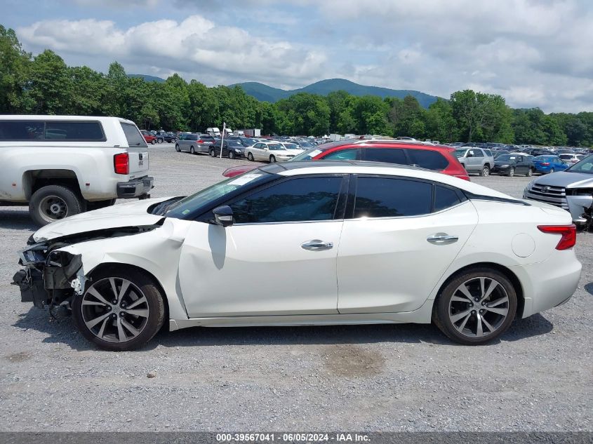 2017 Nissan Maxima 3.5 Platinum VIN: 1N4AA6AP1HC371118 Lot: 39567041