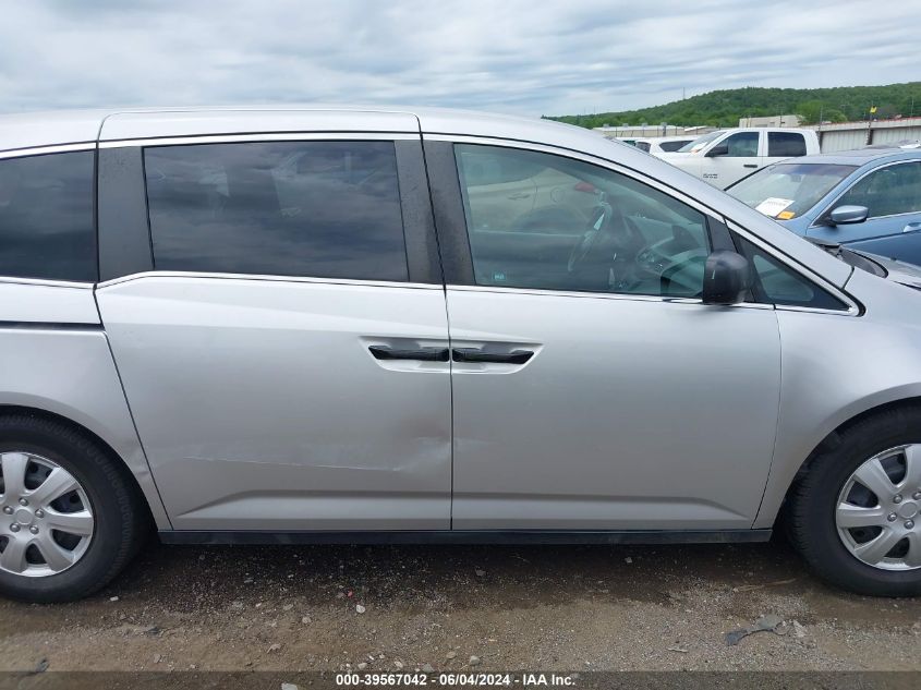 2012 Honda Odyssey Lx VIN: 5FNRL5H26CB109635 Lot: 39567042