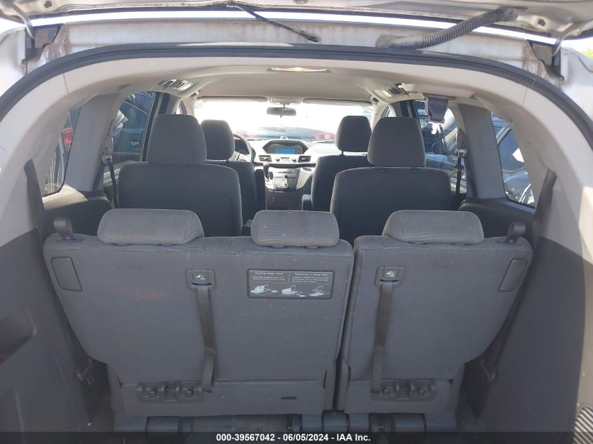 2012 Honda Odyssey Lx VIN: 5FNRL5H26CB109635 Lot: 39567042