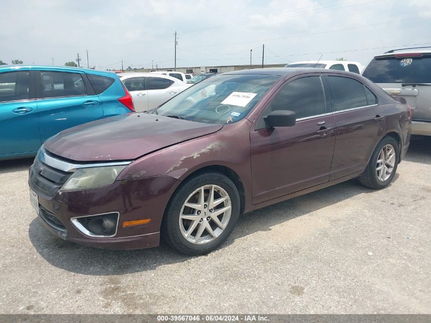 2011 Ford Fusion Sel VIN: 3FAHP0JA9BR275753 Lot: 39567046