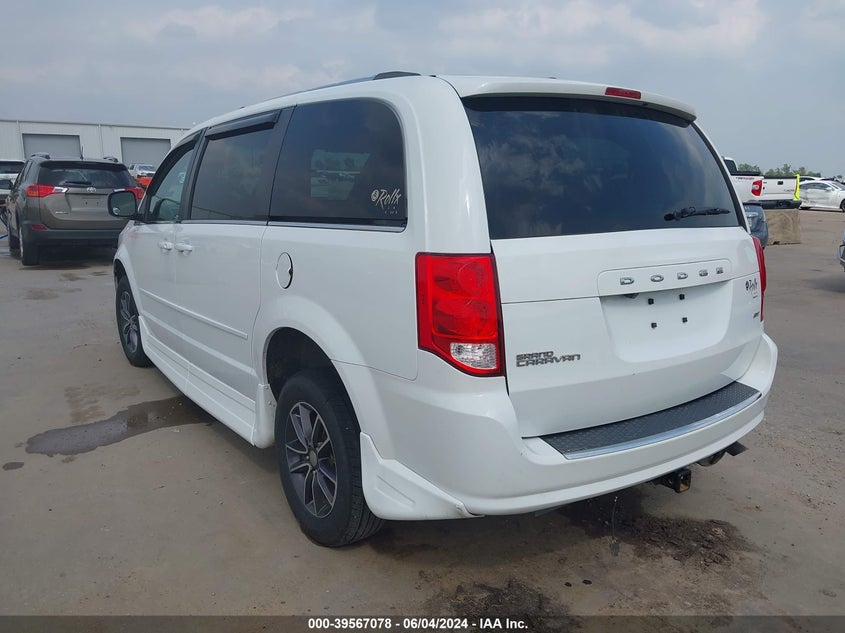 2017 DODGE GRAND CARAVAN SXT - 2C4RDGCG4HR848686