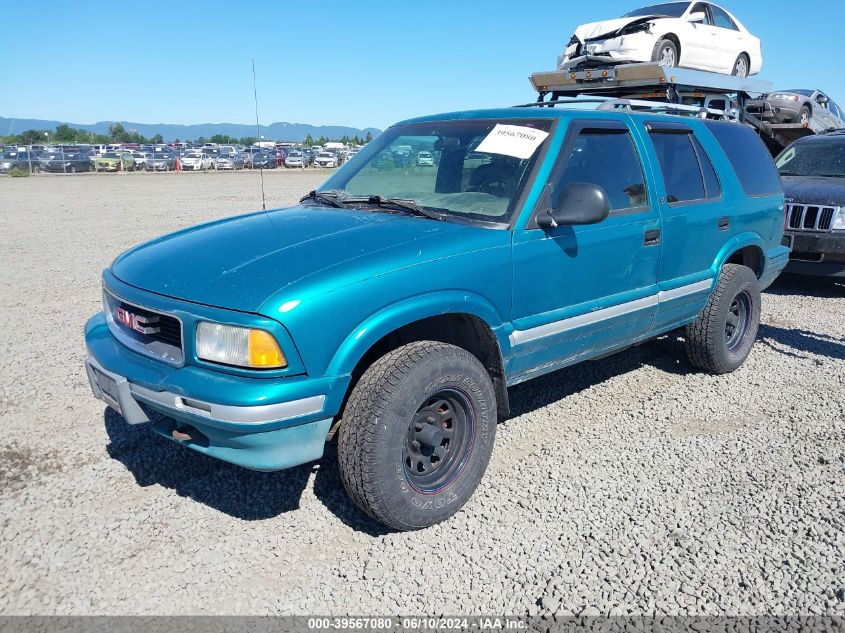 1995 GMC Jimmy VIN: 1GKDT13W9S2523642 Lot: 39567080