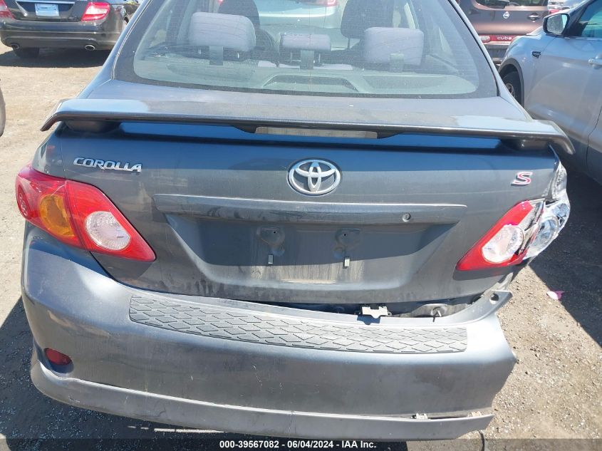 2010 Toyota Corolla S VIN: 2T1BU4EE0AC448870 Lot: 39567082