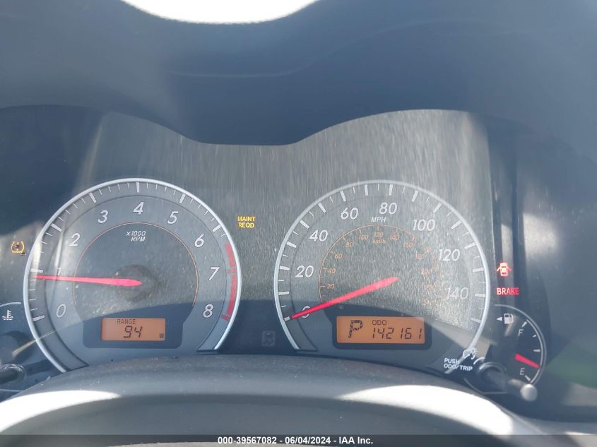 2010 Toyota Corolla S VIN: 2T1BU4EE0AC448870 Lot: 39567082