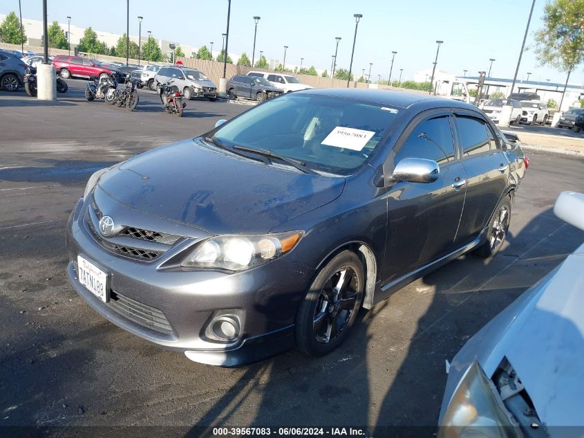 2013 Toyota Corolla S VIN: 2T1BU4EE1DC121611 Lot: 39567083