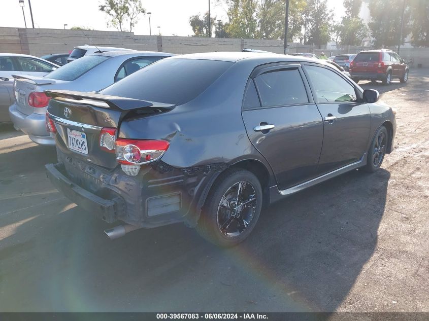 2013 Toyota Corolla S VIN: 2T1BU4EE1DC121611 Lot: 39567083