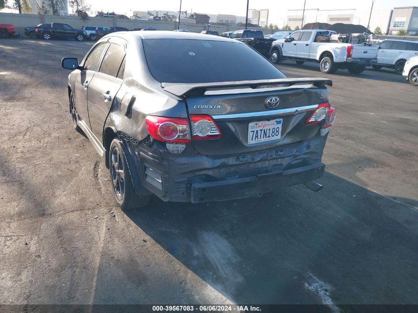 2013 Toyota Corolla S VIN: 2T1BU4EE1DC121611 Lot: 39567083