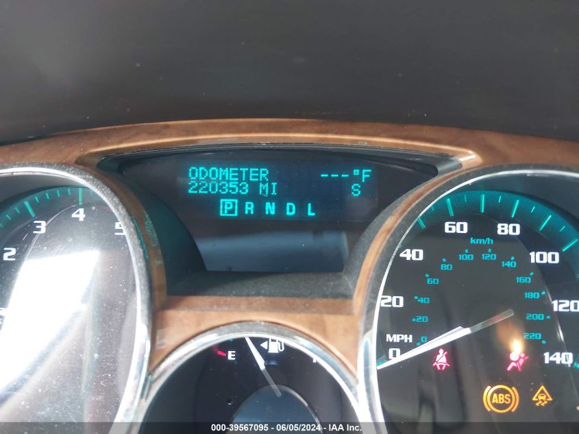 2010 Buick Enclave 1Xl VIN: 5GALRBED1AJ256168 Lot: 39567095