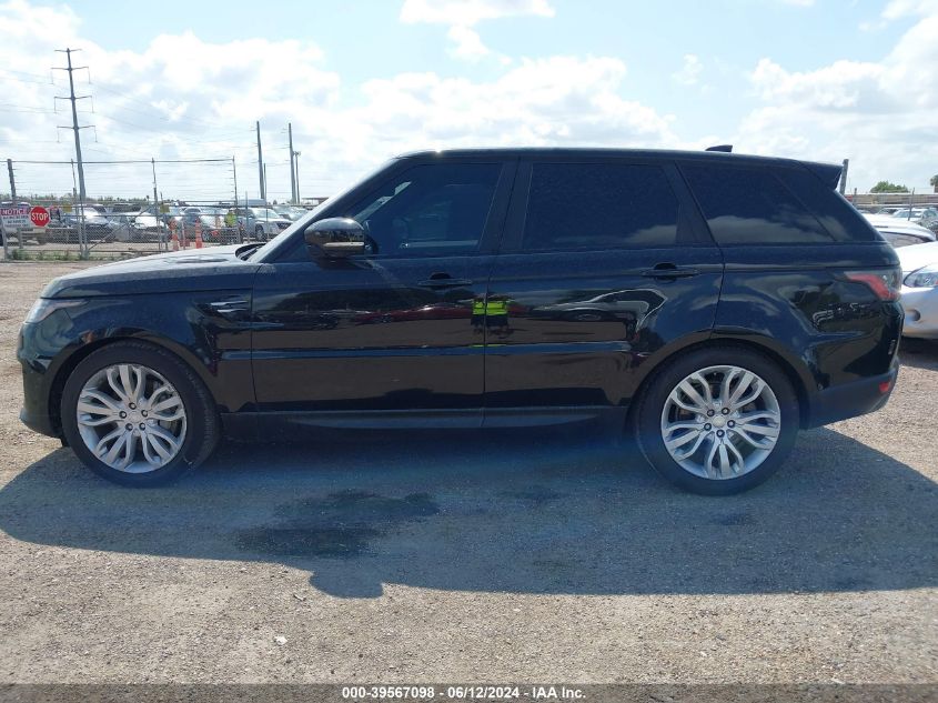2019 Land Rover Range Rover Sport Se VIN: SALWG2RV7KA840475 Lot: 39567098