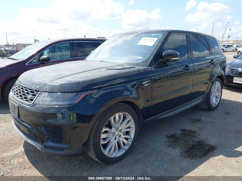 2019 Land Rover Range Rover Sport Se VIN: SALWG2RV7KA840475 Lot: 39567098