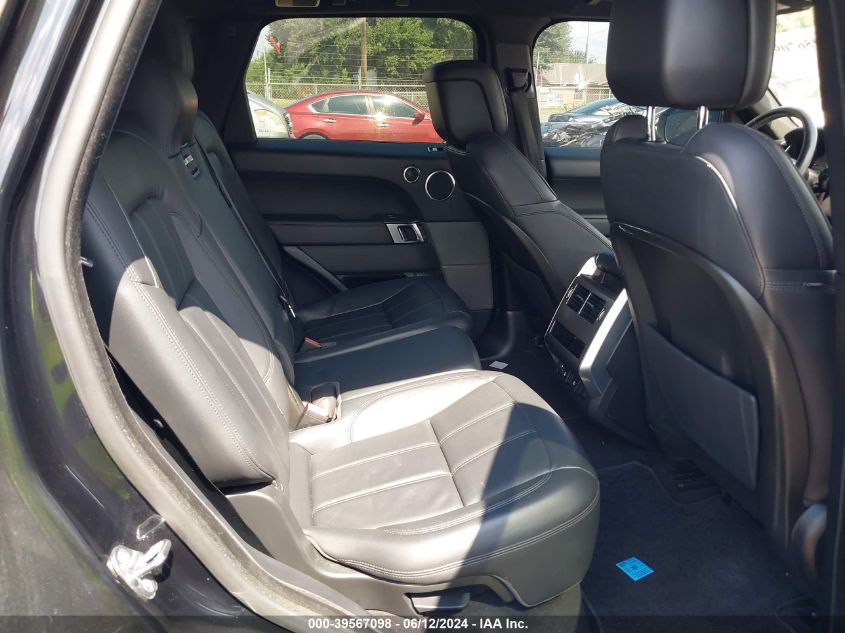 2019 Land Rover Range Rover Sport Se VIN: SALWG2RV7KA840475 Lot: 39567098