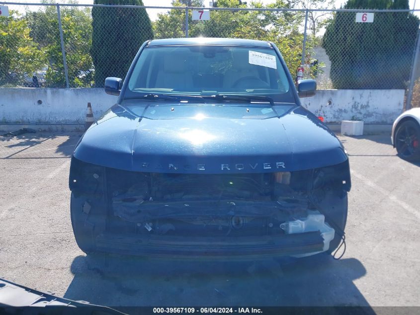 2012 Land Rover Range Rover Sport Hse VIN: SALSK2D43CA744629 Lot: 39567109