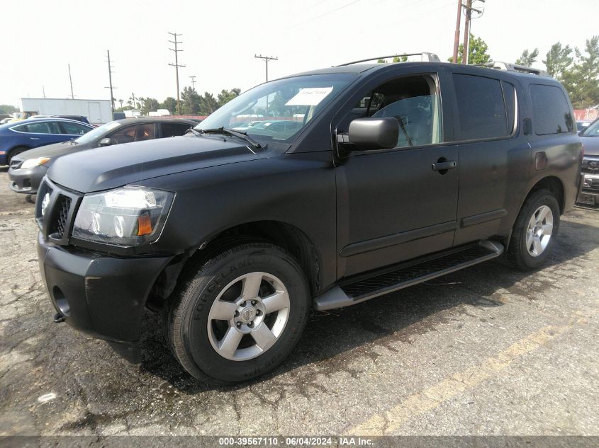 2004 Nissan Pathfinder Armada Se VIN: 5N1AA08B84N740293 Lot: 39567110