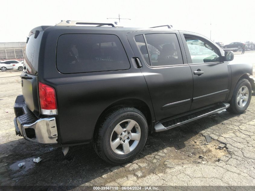 2004 Nissan Pathfinder Armada Se VIN: 5N1AA08B84N740293 Lot: 39567110