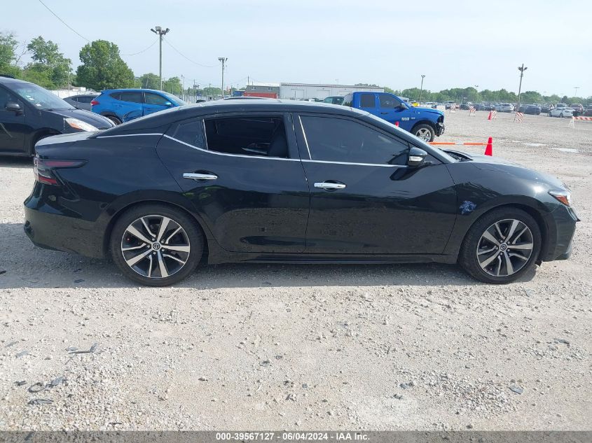 2020 Nissan Maxima Sl Xtronic Cvt VIN: 1N4AA6DV9LC360841 Lot: 39567127