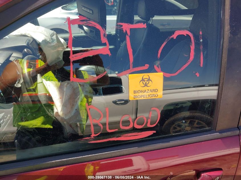 2018 Dodge Grand Caravan Sxt VIN: 2C4RDGCG7JR162826 Lot: 39567138