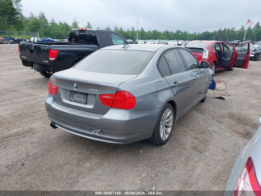 2011 BMW 328I xDrive VIN: WBAPK7G59BNN86655 Lot: 39567140