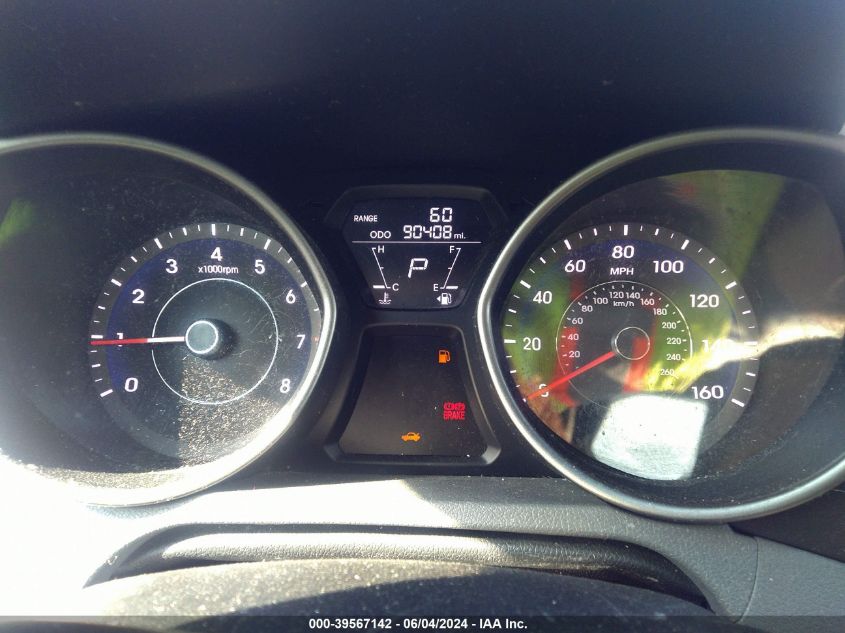 2013 HYUNDAI ELANTRA GLS/LIMITED - 5NPDH4AE8DH407469