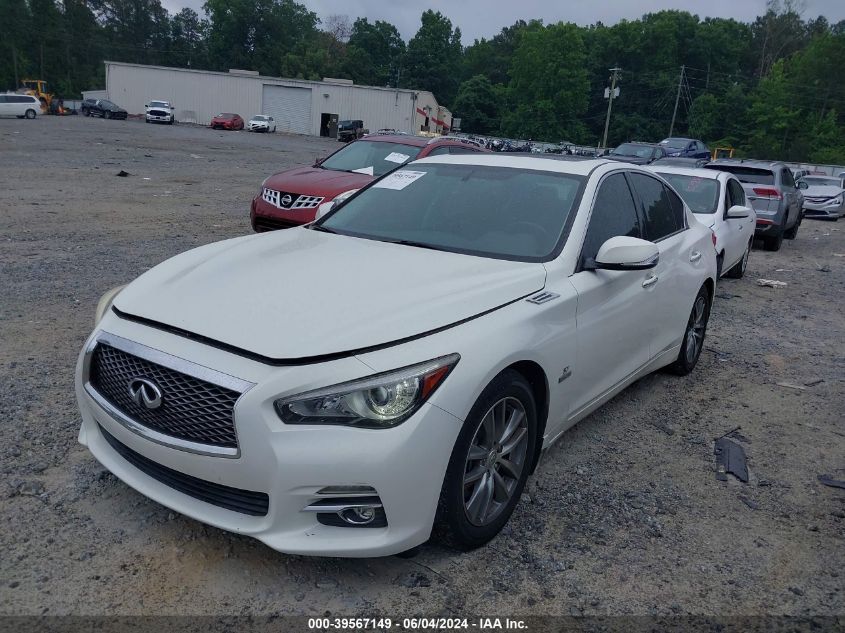 2014 Infiniti Q50 VIN: JN1BV7AP6EM675403 Lot: 39567149