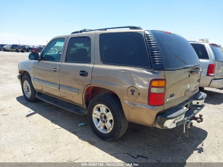 2003 Chevrolet Tahoe Lt VIN: 1GNEC13Z23R249615 Lot: 39567155