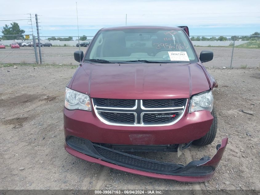 2018 Dodge Grand Caravan Se VIN: 2C4RDGBG5JR288717 Lot: 39567163