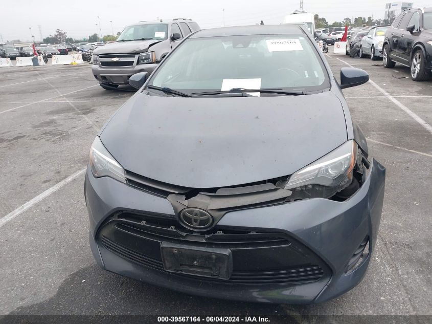 2019 Toyota Corolla Le VIN: 5YFBURHE0KP949722 Lot: 39567164