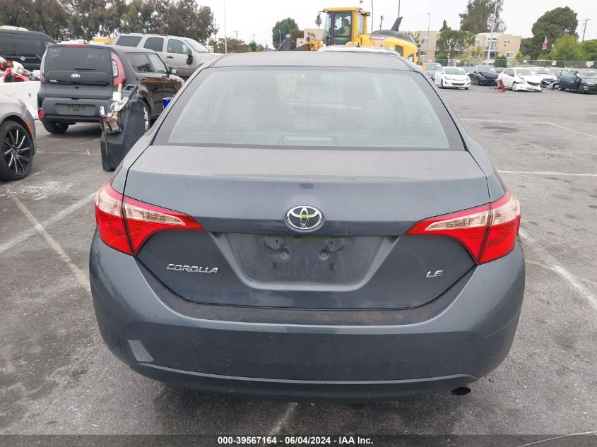 2019 Toyota Corolla Le VIN: 5YFBURHE0KP949722 Lot: 39567164