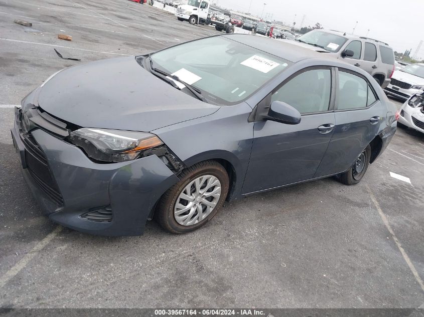 2019 Toyota Corolla Le VIN: 5YFBURHE0KP949722 Lot: 39567164