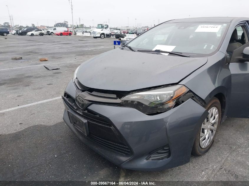 2019 Toyota Corolla Le VIN: 5YFBURHE0KP949722 Lot: 39567164