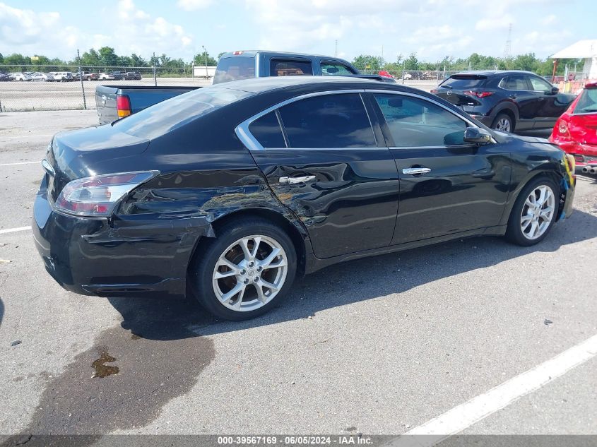 2013 Nissan Maxima 3.5 S VIN: 1N4AA5AP3DC847602 Lot: 39567169