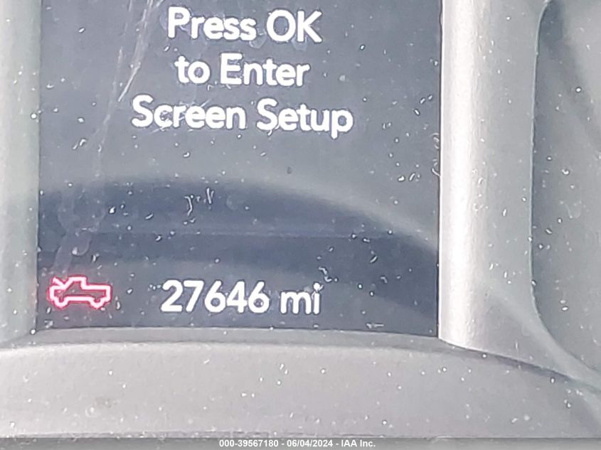 2022 Ram 1500 Big Horn Quad Cab 4X2 6'4 Box VIN: 1C6RREBG1NN272787 Lot: 39567180