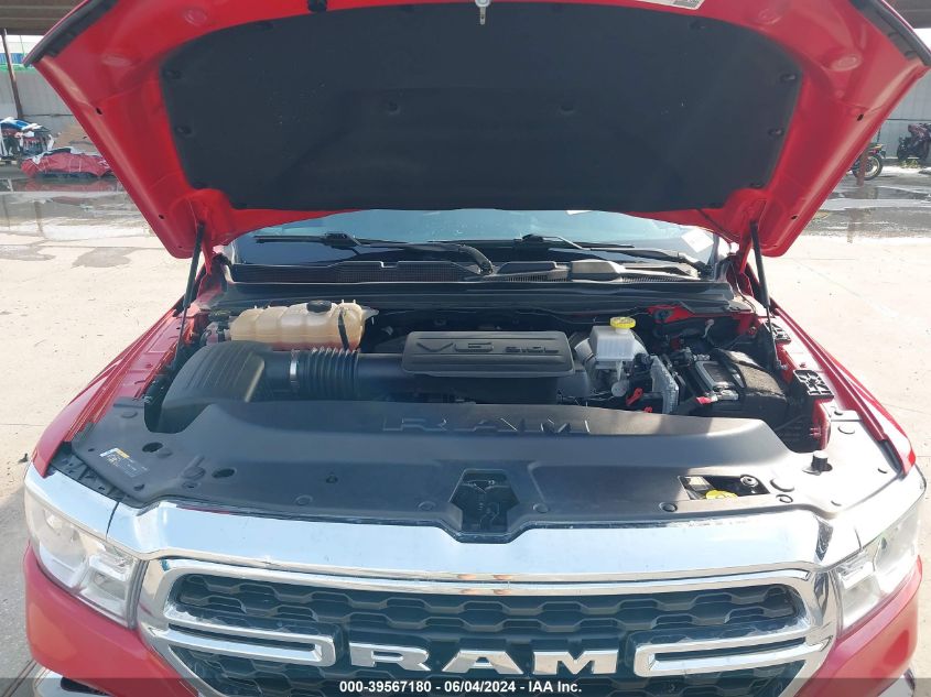 2022 Ram 1500 Big Horn Quad Cab 4X2 6'4 Box VIN: 1C6RREBG1NN272787 Lot: 39567180