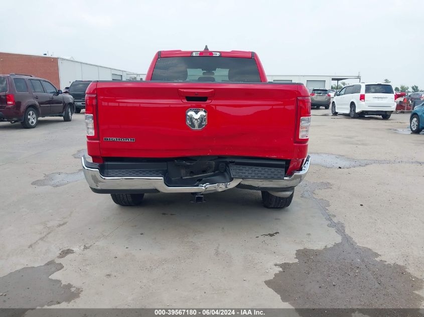 2022 Ram 1500 Big Horn Quad Cab 4X2 6'4 Box VIN: 1C6RREBG1NN272787 Lot: 39567180