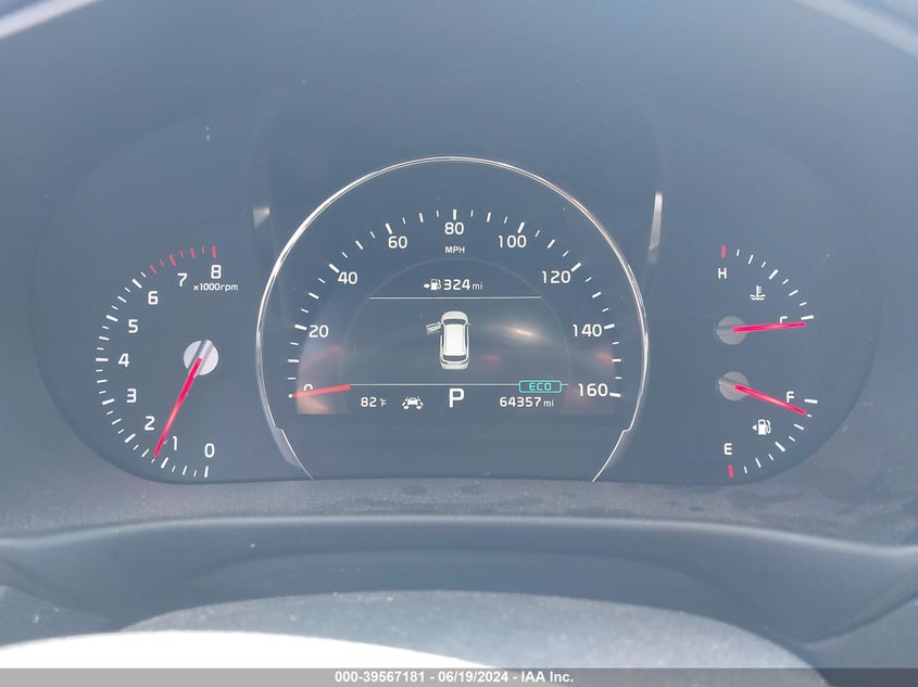 2019 Kia Sorento 3.3L Ex VIN: 5XYPH4A50KG476092 Lot: 39567181