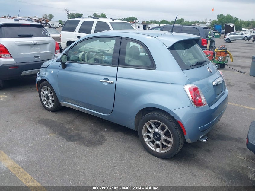 2015 Fiat 500 Pop VIN: 3C3CFFARXFT509220 Lot: 39567182
