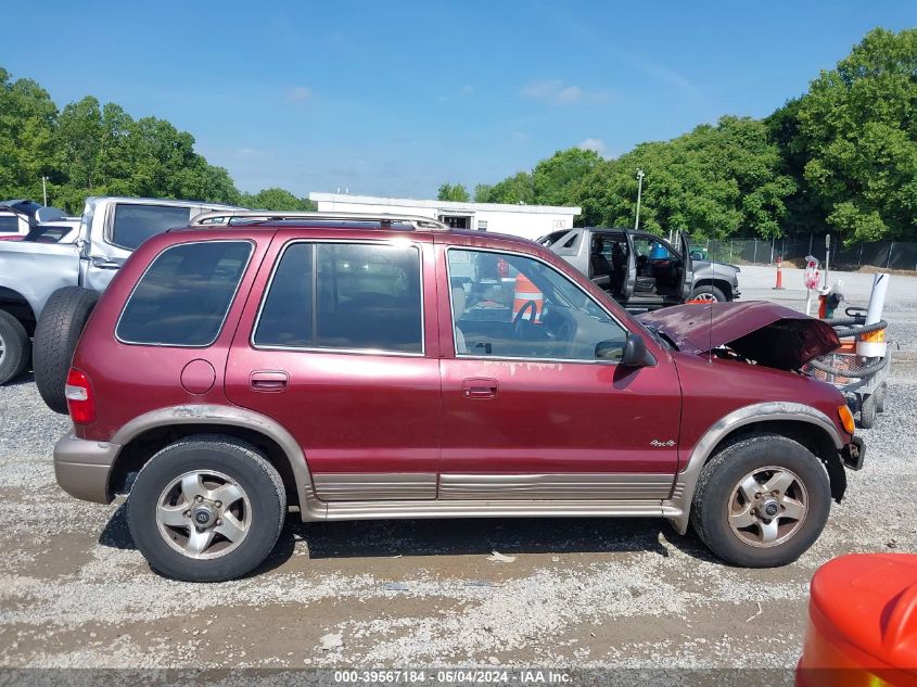 2002 Kia Sportage VIN: KNDJA723025174125 Lot: 39567184