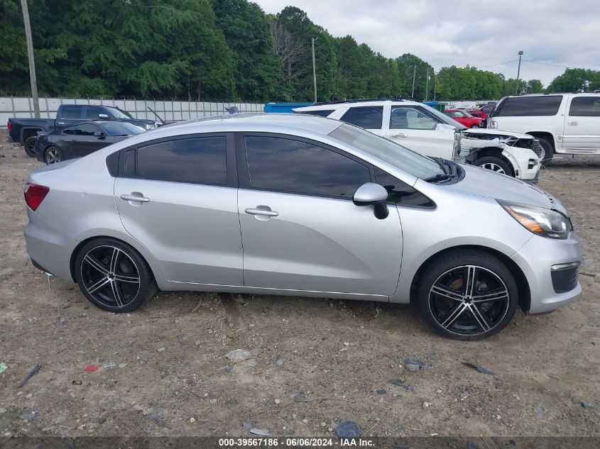 2017 Kia Rio Lx VIN: KNADM4A38H6028074 Lot: 39567186