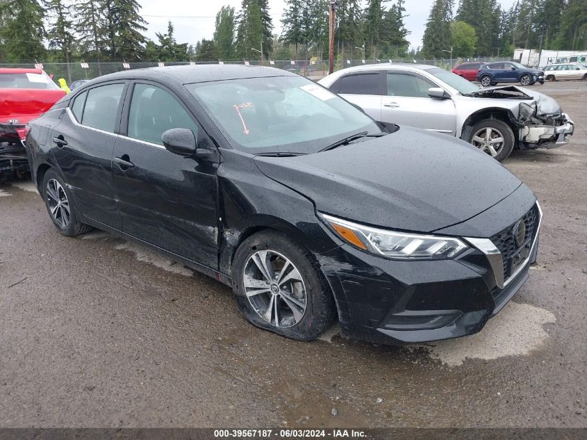 2021 Nissan Sentra Sv Xtronic Cvt VIN: 3N1AB8CV1MY292714 Lot: 39567187