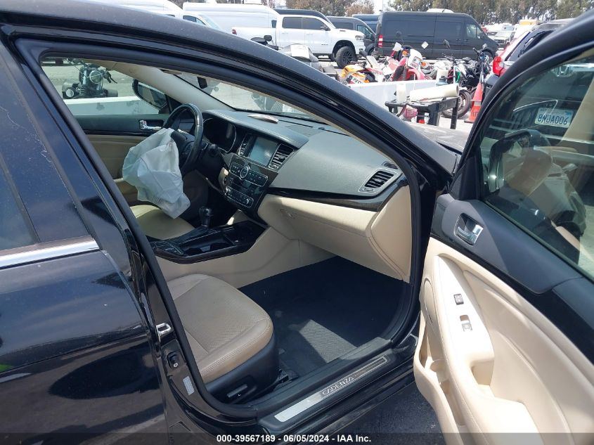 2014 KIA CADENZA PREMIUM/LIMITED - KNALN4D79E5130637