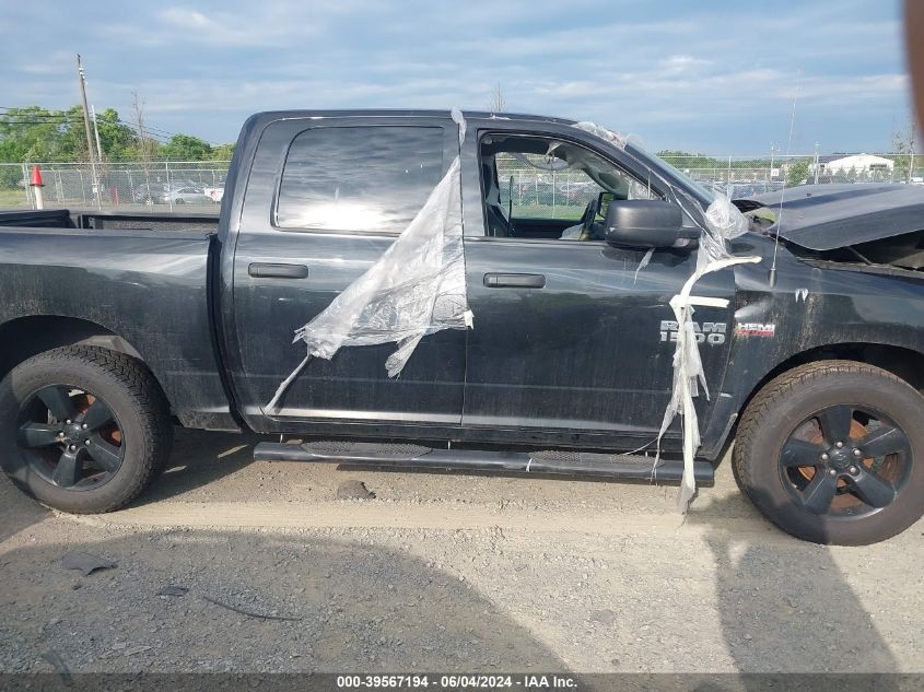 2018 Ram 1500 Express 4X4 5'7 Box VIN: 1C6RR7KT6JS155498 Lot: 39567194