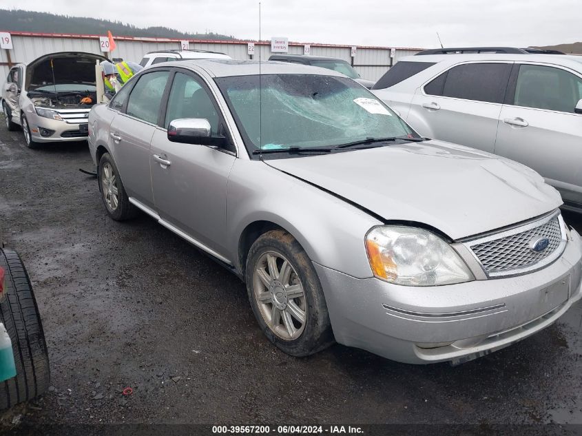 2007 Ford Five Hundred Limited VIN: 1FAHP28157G135229 Lot: 39567200