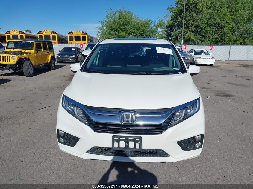 2019 Honda Odyssey Ex-L VIN: 5FNRL6H76KB023998 Lot: 39567217