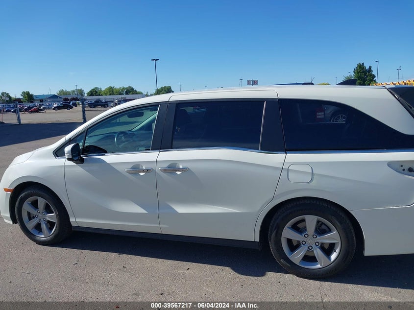 2019 Honda Odyssey Ex-L VIN: 5FNRL6H76KB023998 Lot: 39567217