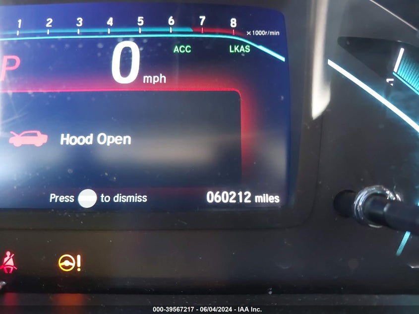 2019 Honda Odyssey Ex-L VIN: 5FNRL6H76KB023998 Lot: 39567217