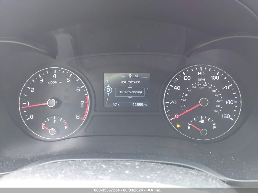 2017 Kia Optima Lx VIN: 5XXGT4L35HG153003 Lot: 39567234