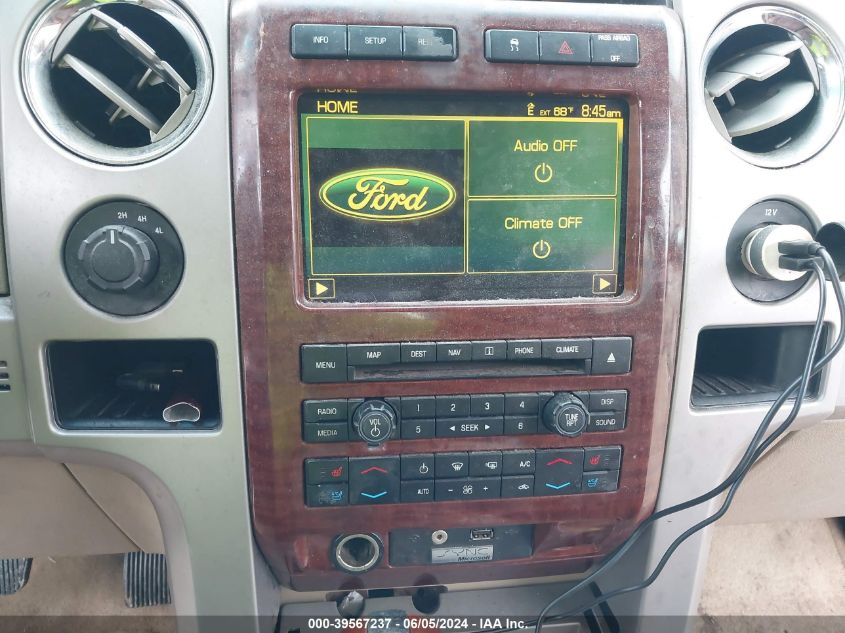 2010 Ford F-150 Fx4/Harley-Davidson/King Ranch/Lariat/Platinum/Xl/Xlt VIN: 1FTFW1EV9AKE04424 Lot: 39567237