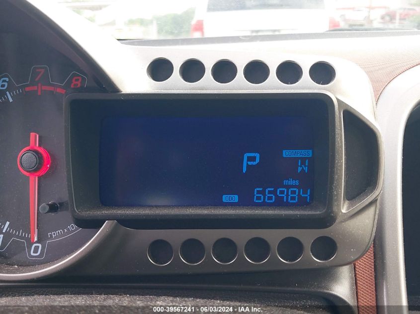 2012 Chevrolet Sonic 2Lt VIN: 1G1JC6SH8C4151059 Lot: 39567241