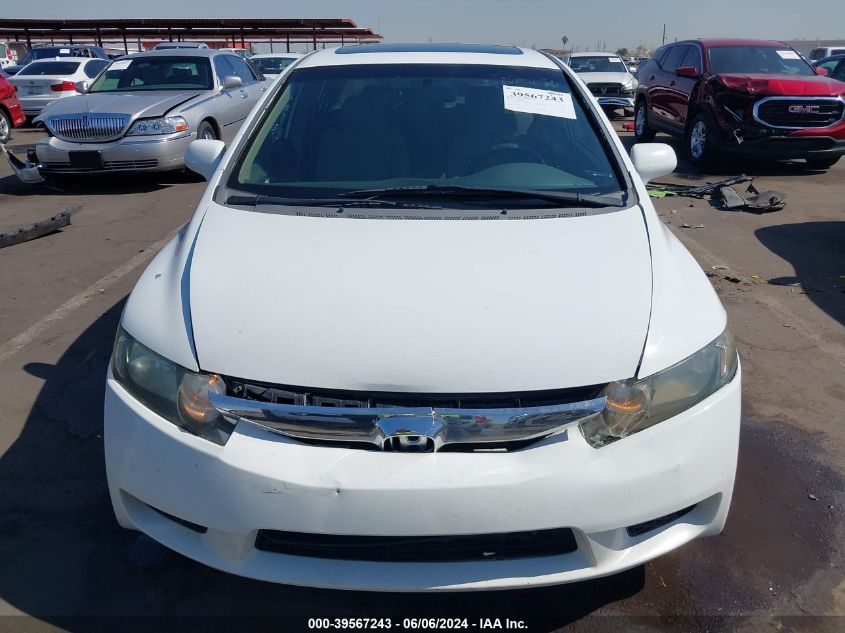 2010 Honda Civic Ex VIN: 19XFA1F86AE009191 Lot: 39567243