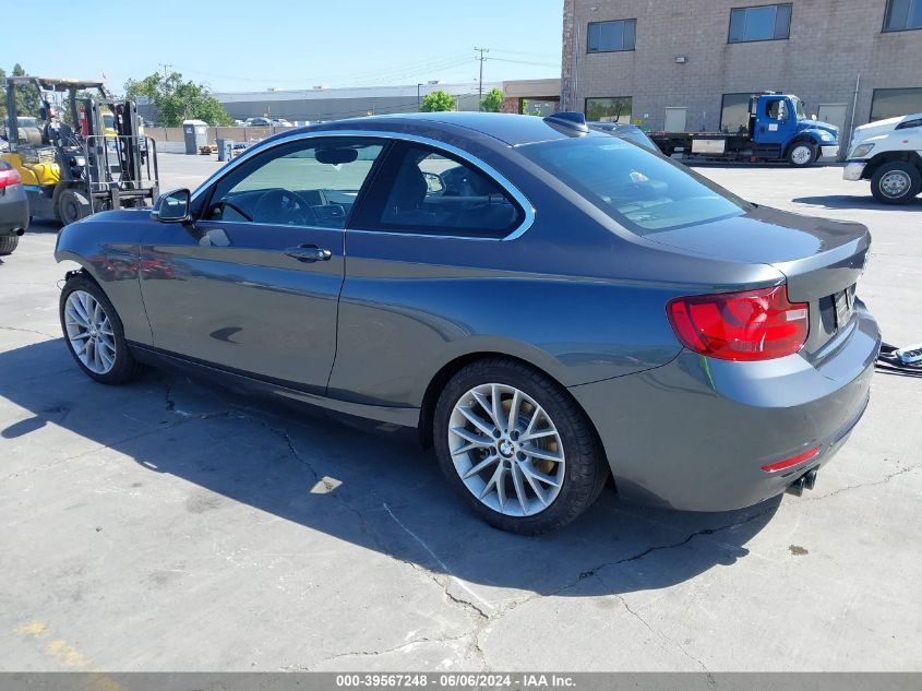 2016 BMW 228I VIN: WBA1F9C53GV546199 Lot: 39567248