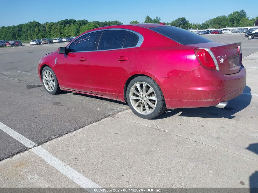 2011 Lincoln Mks Ecoboost VIN: 1LNHL9FT0BG608252 Lot: 39567252